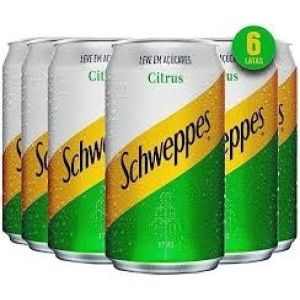 Refrigerante Schweppes Citrus Lata 350ml Pack 6x1