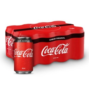 Refrigerante Coca Cola Zero 350ml Pack 12x1