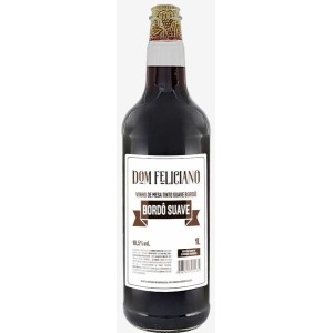 Vinho Tinto Dom Feliciano Bordo Suave 1L